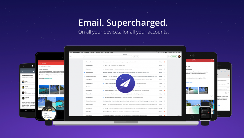canary mail for mac contact