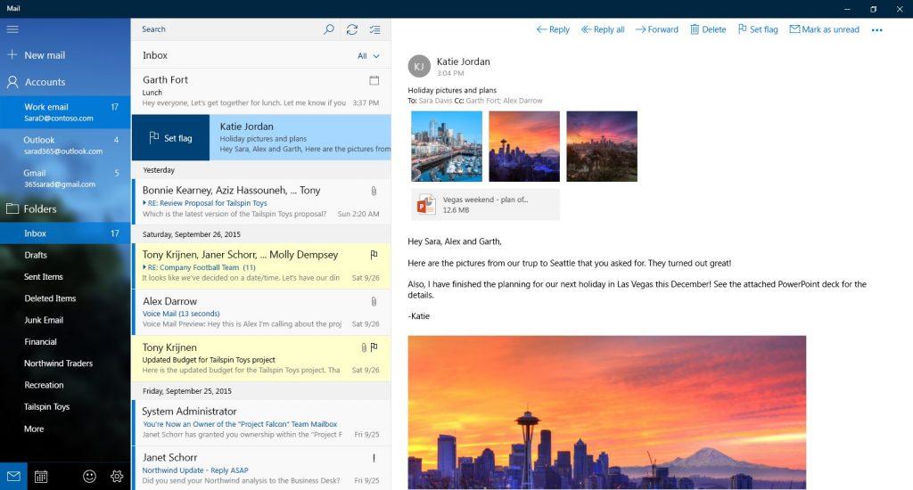 Microsoft Outlook Email Client