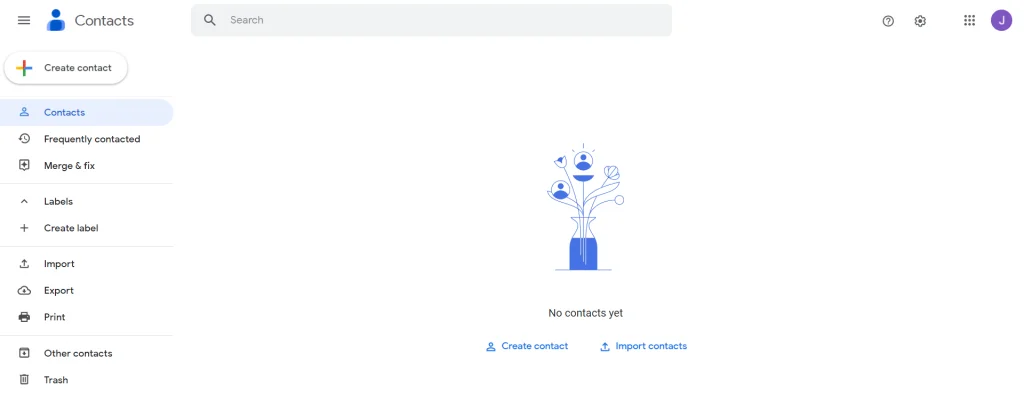 contacts google