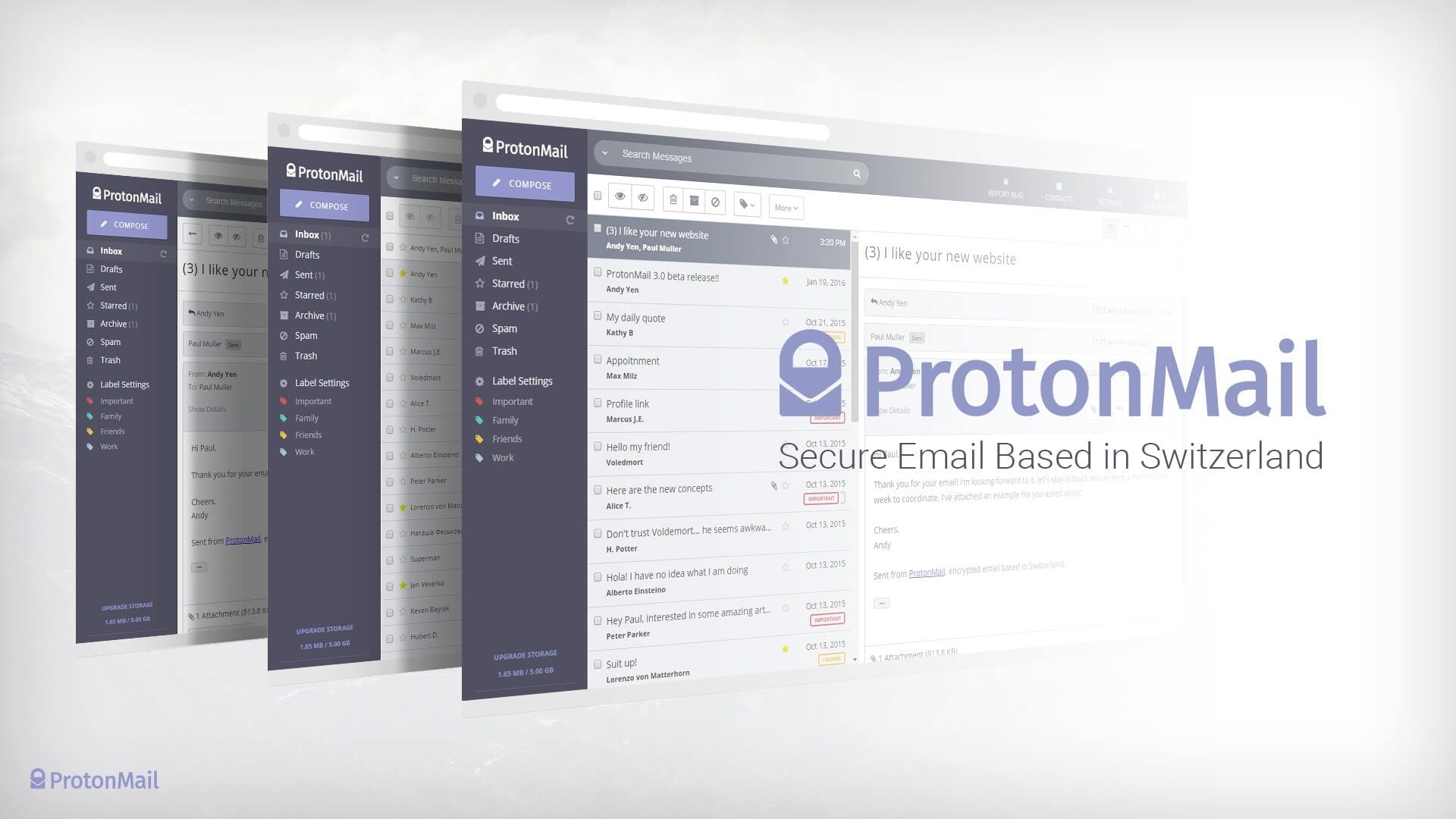 Explorer les alternatives à ProtonMail : des clients de messagerie sécurisés adaptés à vos besoins