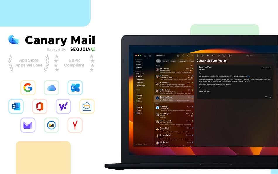 Canary mail is the best email client alternative