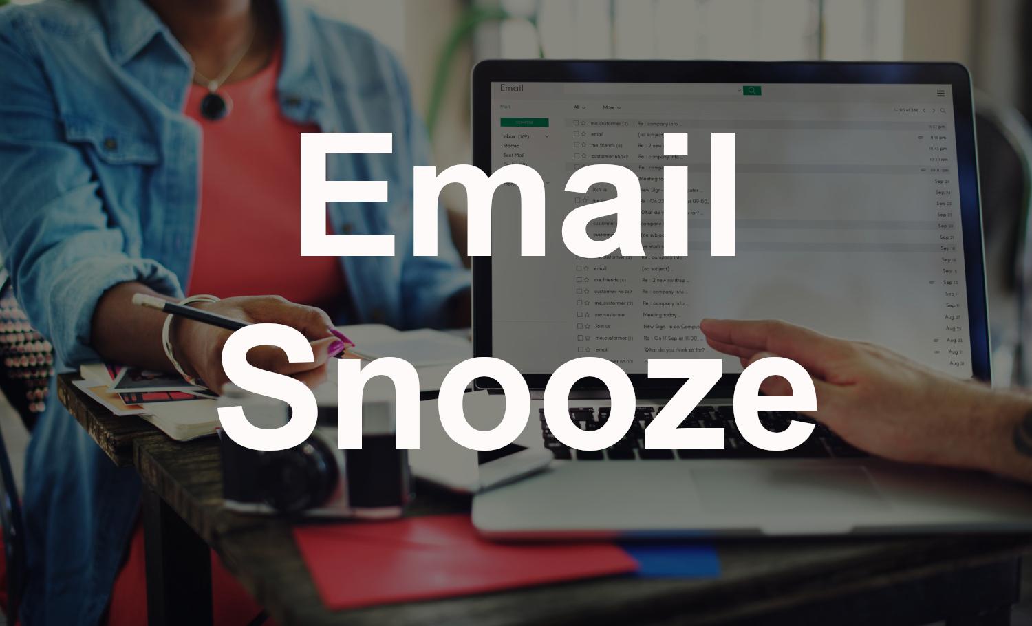 Email Snooze in Canary Mail