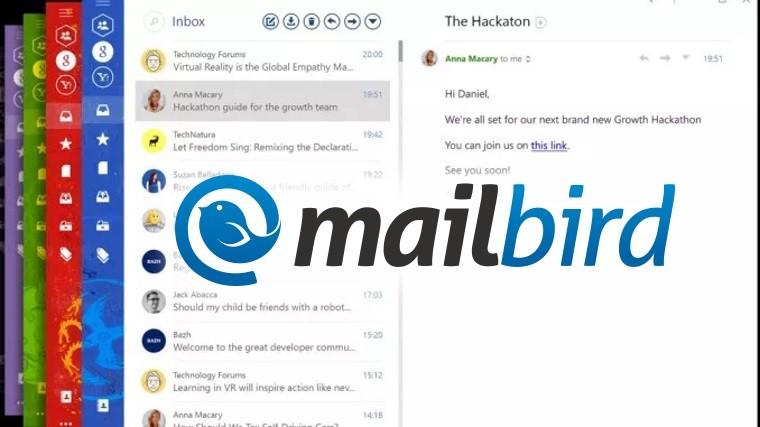 Mailbird es otra app de correo electrónico