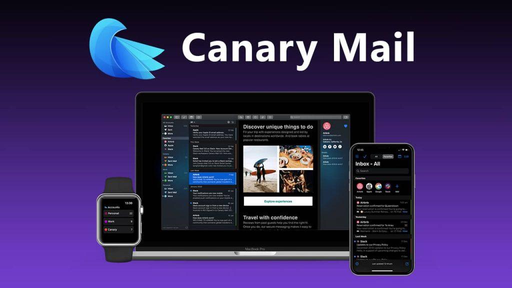 Canary Mail est la meilleure application de messagerie pour plusieurs comptes