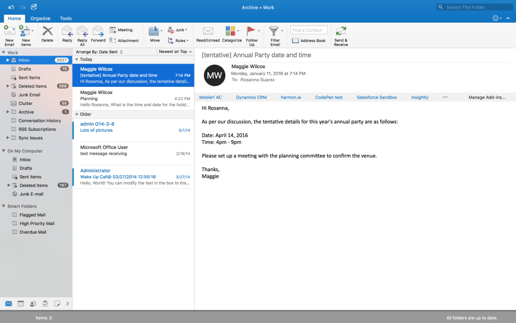 Outlook is not only a email client but it also offers webmail services