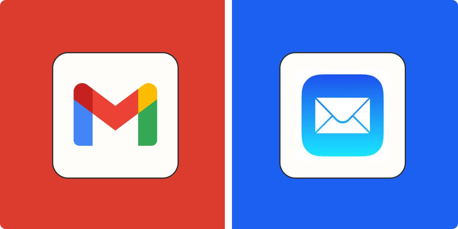 Comparación de Apple Mail vs Gmail