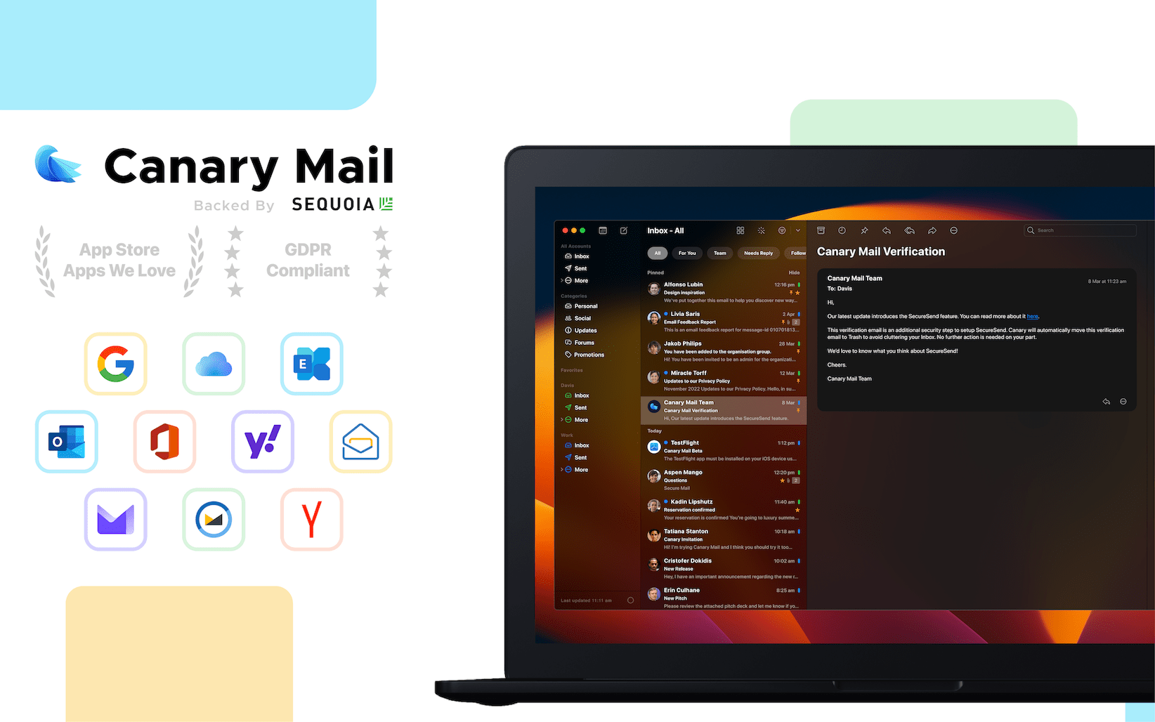 canary mail, Edison mail alternative for mac