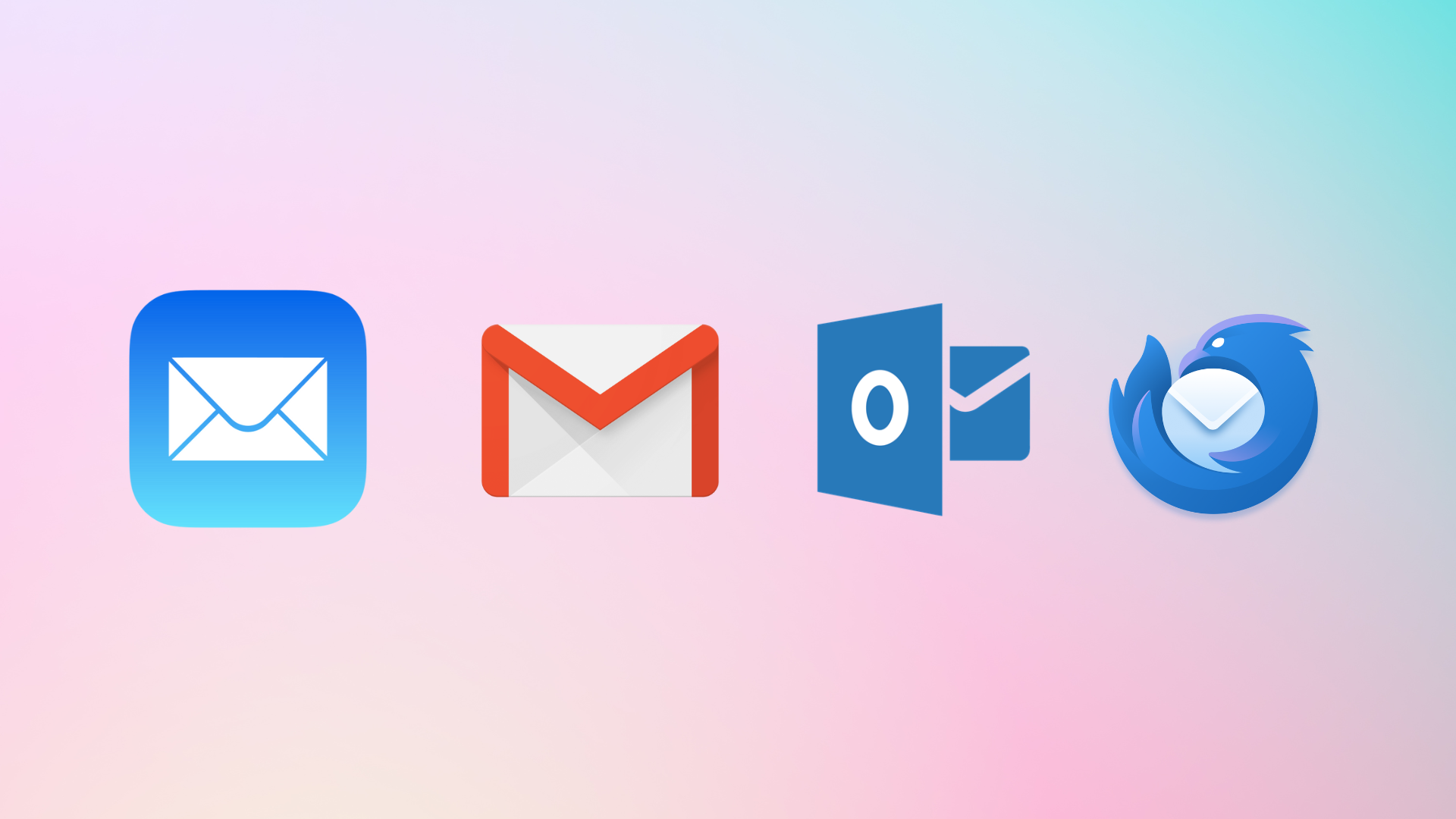 Mejor cliente de correo electrónico: Apple Mail Vs. Gmail Vs. Outlook Vs. Thunderbird