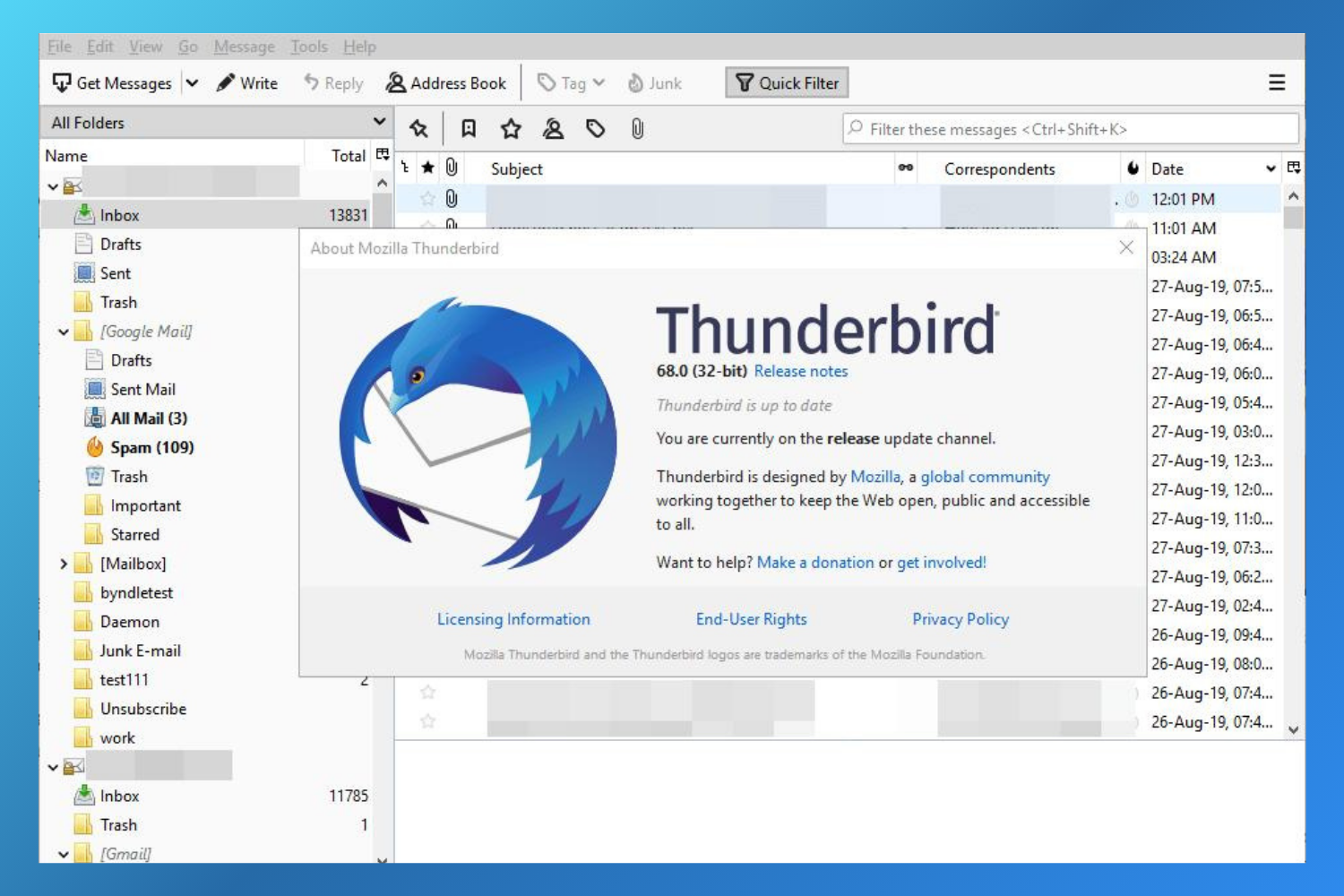 mailbird thunderbird alternative