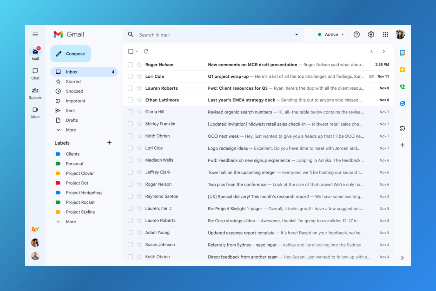 gmail vs apple mail