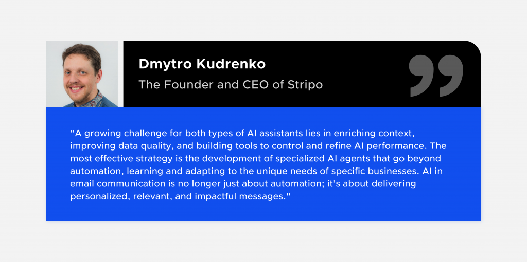 the Founder and CEO of Stripo Email