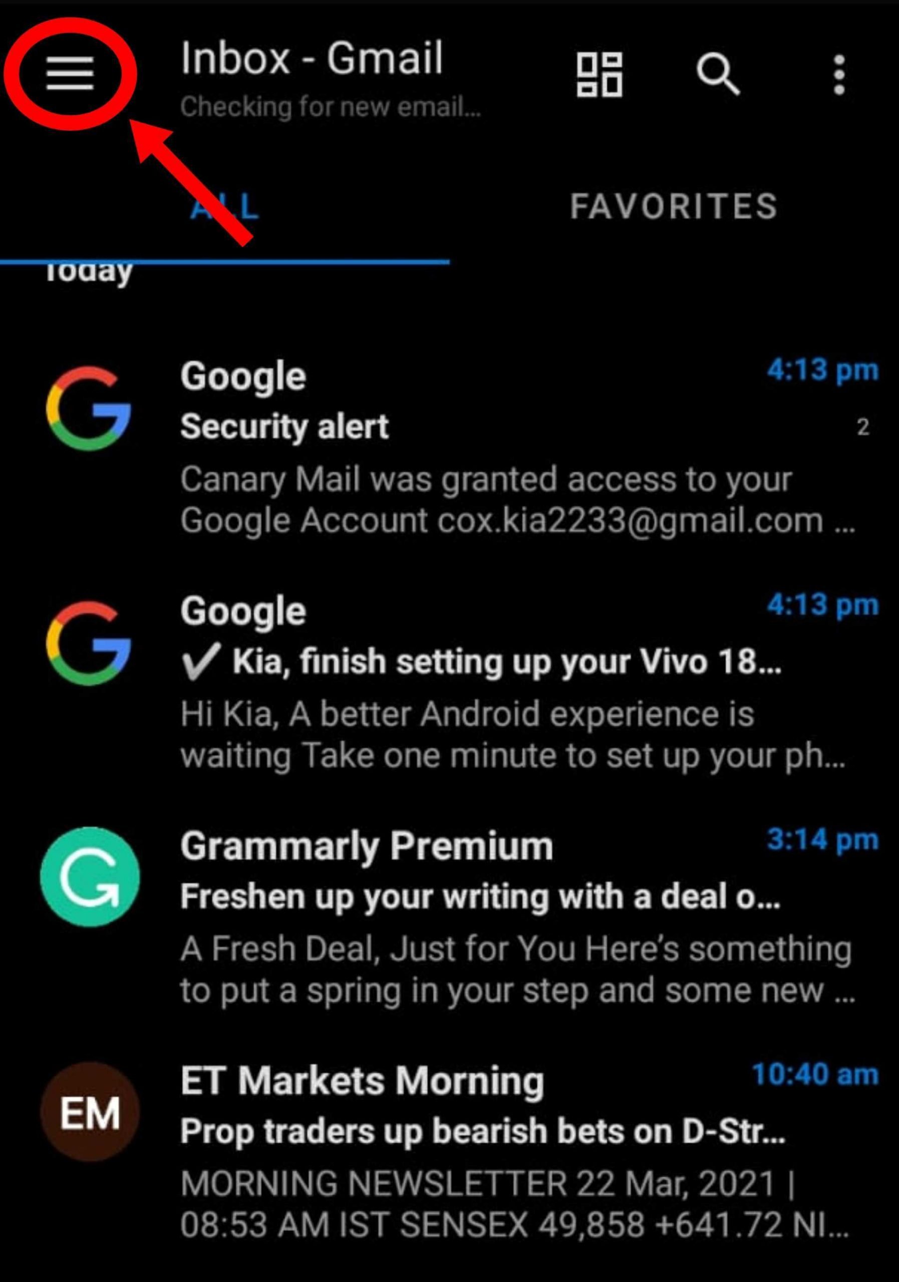 How to Add an AOL Email in Android - Help - Canary Mail